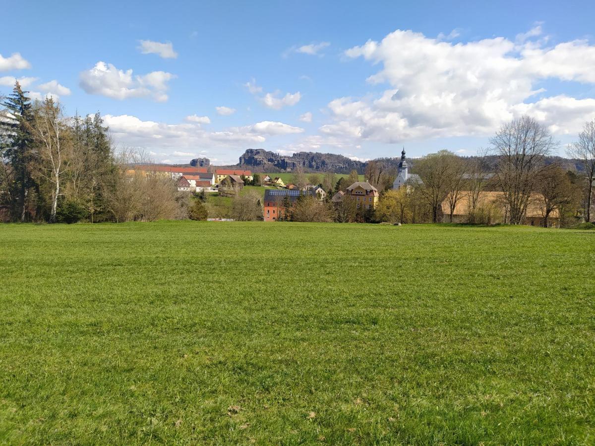 Ferienwohnung Zum Hirschgrund Schona ภายนอก รูปภาพ